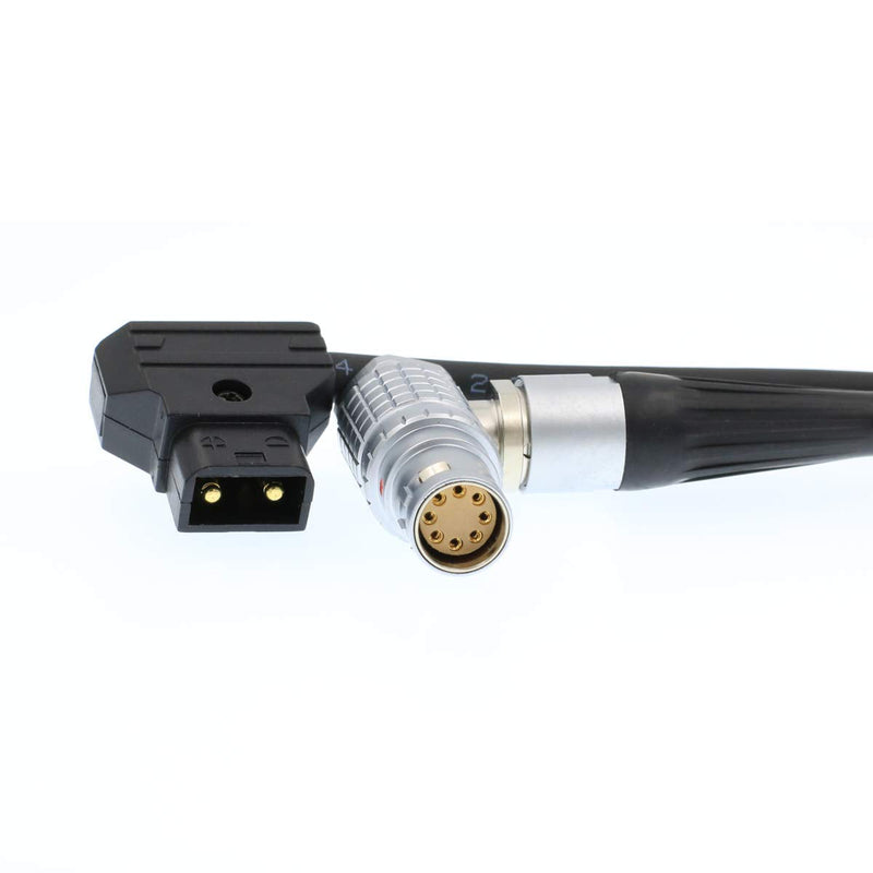  [AUSTRALIA] - DRRI D-tap to 8 Pole Female Right Angle Connector FHJ.2B.308 for Alexa Mini Camera FHG 8P straight cable
