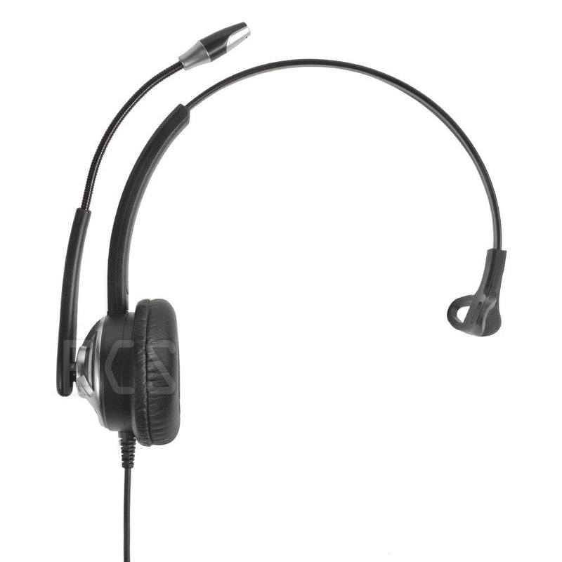  [AUSTRALIA] - ECS | WordCommander | 3.5mm 4-Pole Dictation Headset Compatible with Smartphones and Tablets