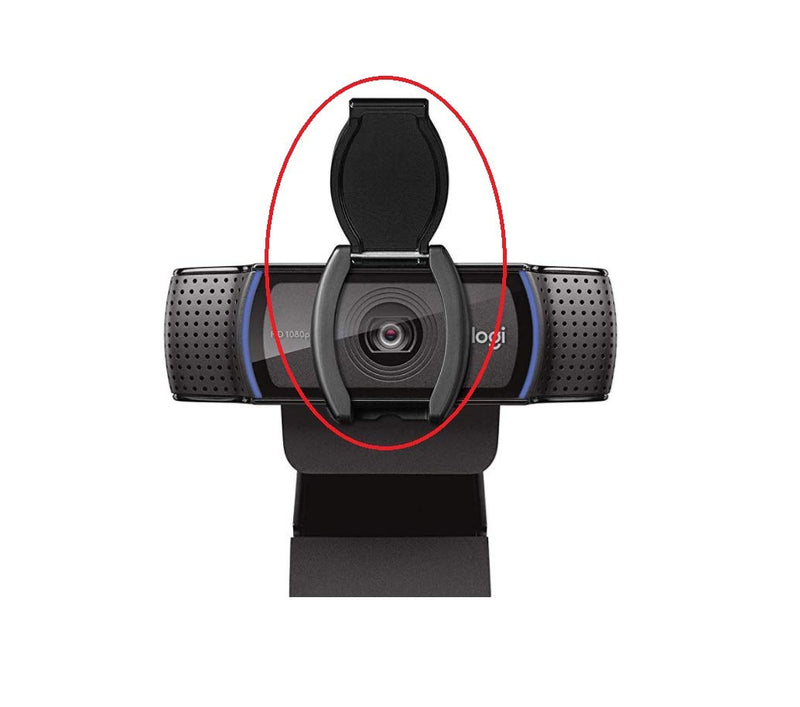  [AUSTRALIA] - LZYDD Webcam Privacy Shutter Protects Lens Cap Hood Cover for Logitech HD Pro Webcam C920 / C930e / C922 / C922x Pro Stream Webcam