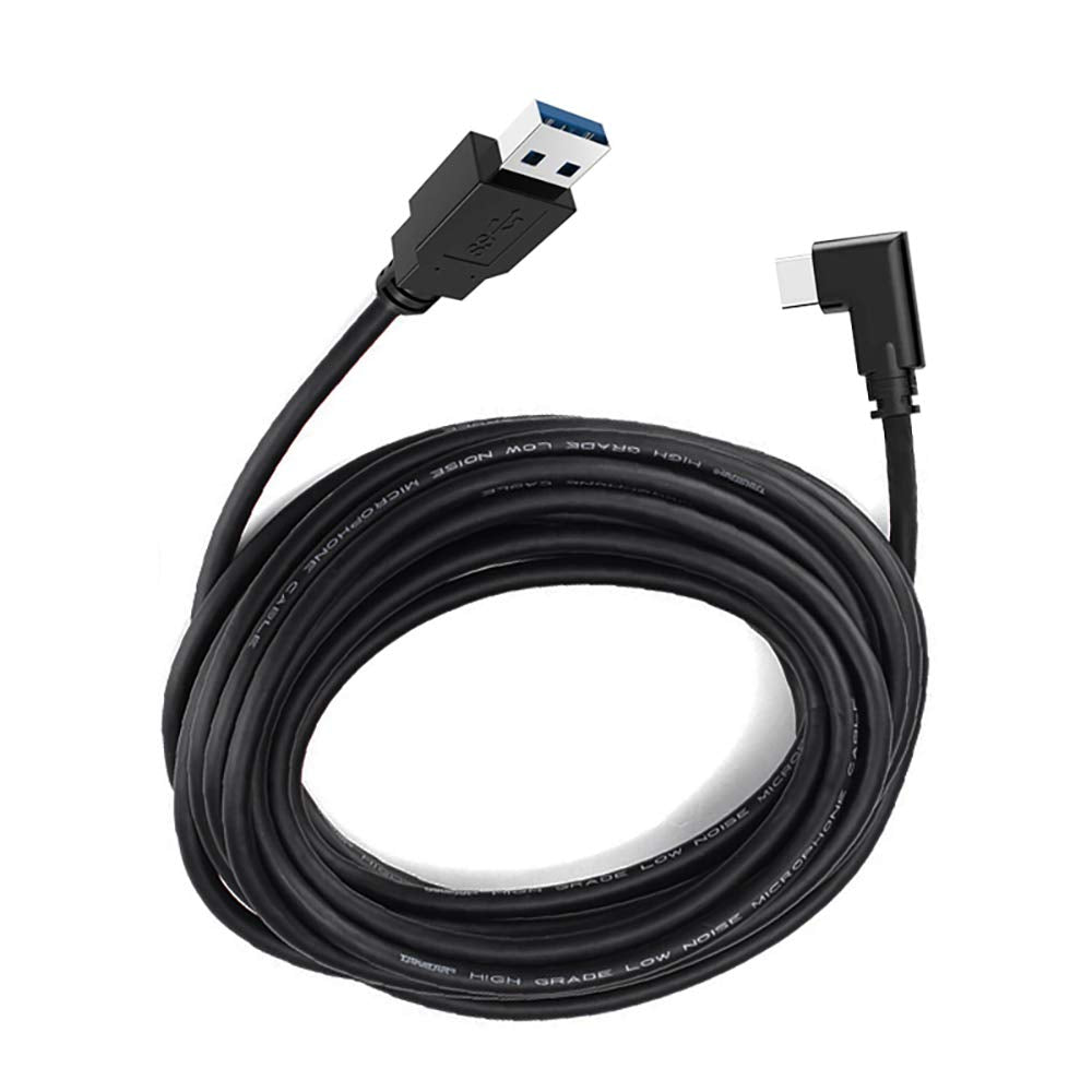 [AUSTRALIA] - dethinton Link Cable Compatible with Oculus Quest Link Cable 16FT, VR Link Headset Cable Fast Charing & PC Data Transfer USB C 3.2 Gen1 Cable Compatible with Oculus Quest 2 Headset and Gaming PC
