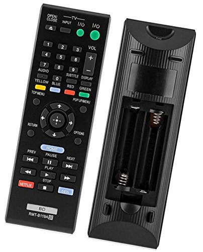 New Remote RMT-B119A Compatible with Sony Blu-Ray Disc DVD Player BDP-BX59 BDP-S390 BDP-S590 BDP-BX110 BDP-S1100 BDP-S3100 BDP-BX310 BDP-BX510 BDP-S580 DP-BX510 BDP-BX59 BDP-BX39 - LeoForward Australia