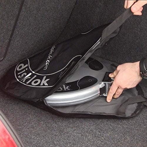  [AUSTRALIA] - Disklok Security Lock Accessory Pack - Storage Case - Steering Wheel Cover - One Size Fits All