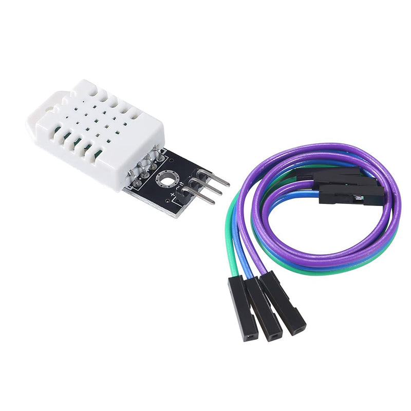  [AUSTRALIA] - DORHEA 2PCS DHT22 AM2302 Digital Temperature and Humidity Sensor Module Temperature Humidity Monitor Sensor 3Pins Module with Cable