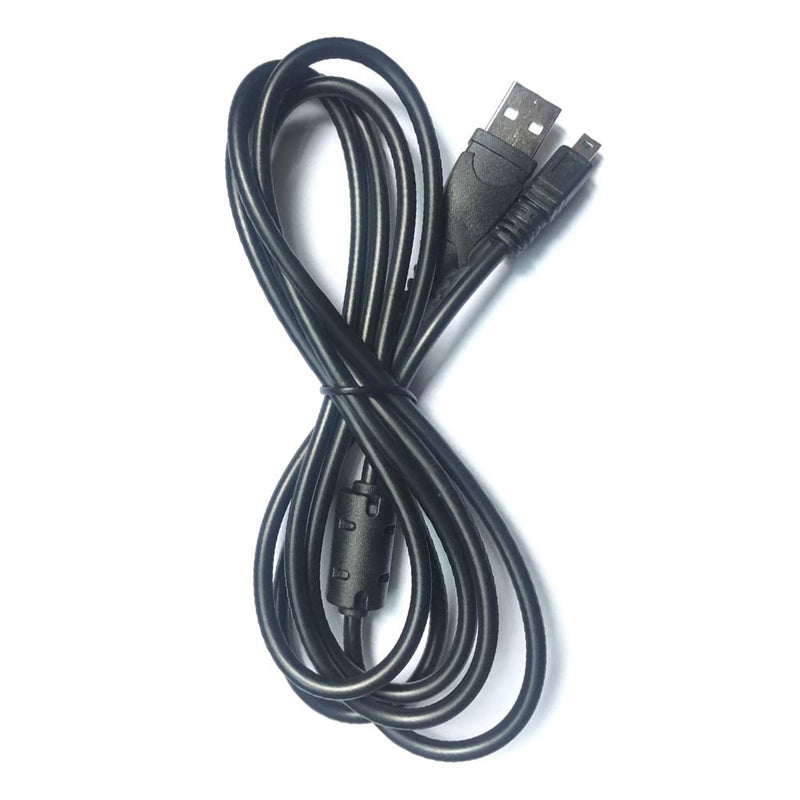  [AUSTRALIA] - 5ft(1.5m) Mini USB 8Pin to USB A Male for Digital Camera - Mini 8Pin USB Data Transfer Cable Compatible with SLR DSLR D3200,Coolpix P100,Coolpix A,Coolpix S01