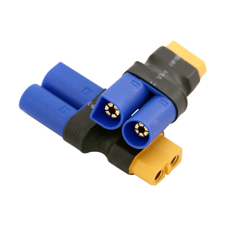  [AUSTRALIA] - 4pcs Male EC5 to XT60 / XT-60 Female Connector Adapter for Turnigy / Zippy(BDHI-84)