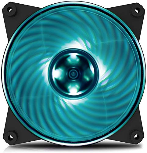  [AUSTRALIA] - Cooler Master MasterFan Pro 140 Air Pressure RGB- 140mm Static Pressure RGB Case Fan for 4-Pin 12V, Computer Cases CPU Coolers and Radiators