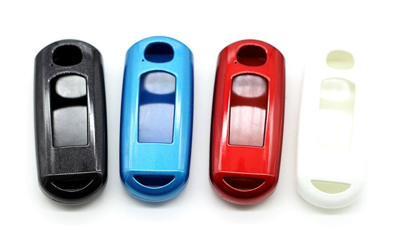  [AUSTRALIA] - iJDMTOY (1) Exact Fit Gloss Metallic Red Smart Remote Key Fob Shell Compatible With Mazda 2 3 5 6 CX-3 CX-5 CX-7 CX-9 MX-5 (Fit Keyless Fob ONLY, not Flip Key)