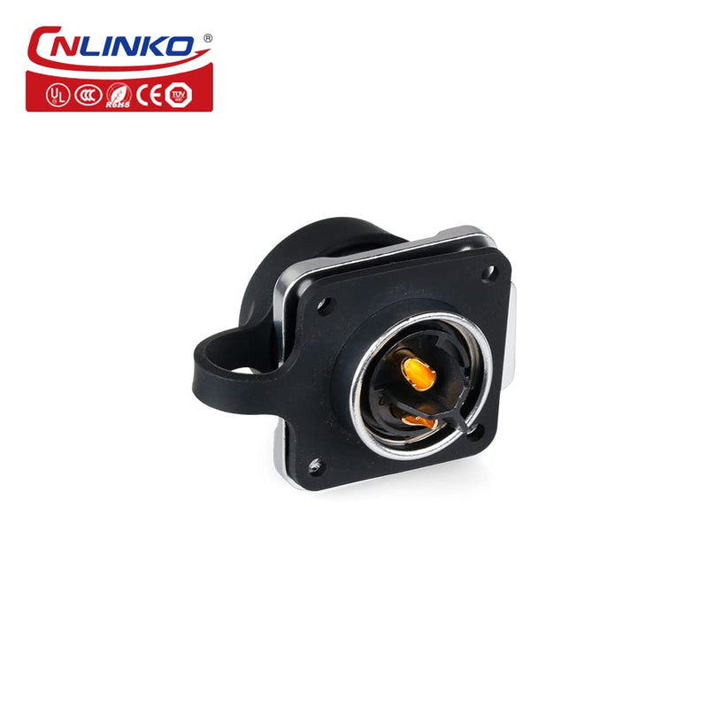  [AUSTRALIA] - CNLINKO LP20 series waterproof connector, IP65/ IP67 power connector 3pin m20 male and female circular connector LED outdoor lighting power connector quick fast locking (3 pin) 3 pin