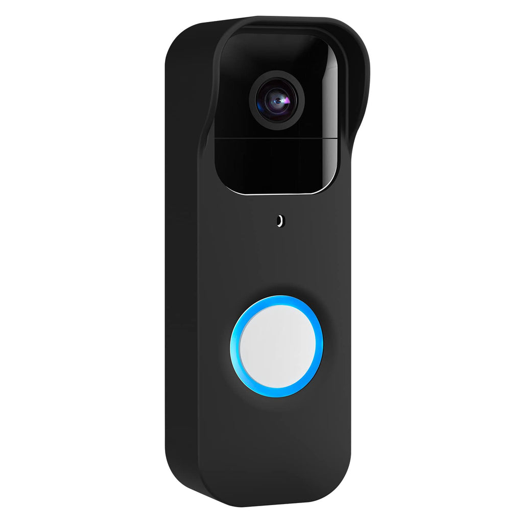  [AUSTRALIA] - Camera Cases Compatible with Blink Video Doorbell Cover Black Silicone Waterproof Protetive Skin- LEFXMOPHY