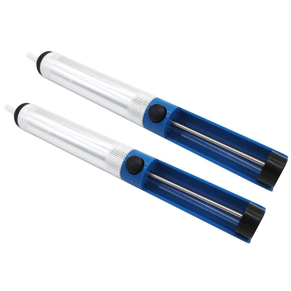  [AUSTRALIA] - DollaTek 2Pcs BST-018 Suction Pump Desoldering Pump Pen Sloder Sucker
