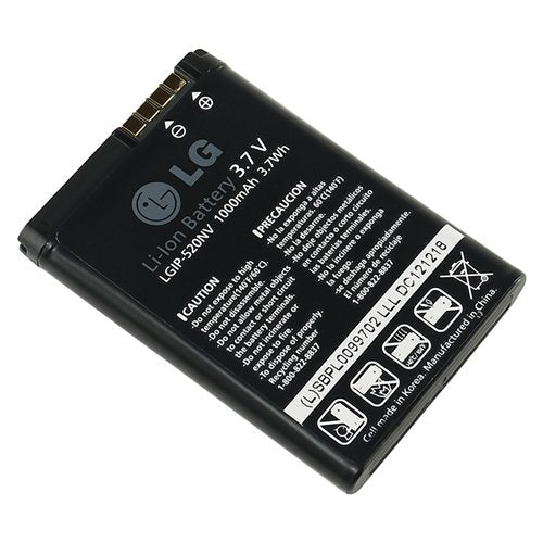 LG LGIP520NV 1000mAh Original OEM Battery for the LG Accolade VX5600/Cosmos Touch/VN270 - Non-Retail Packaging - Black - LeoForward Australia