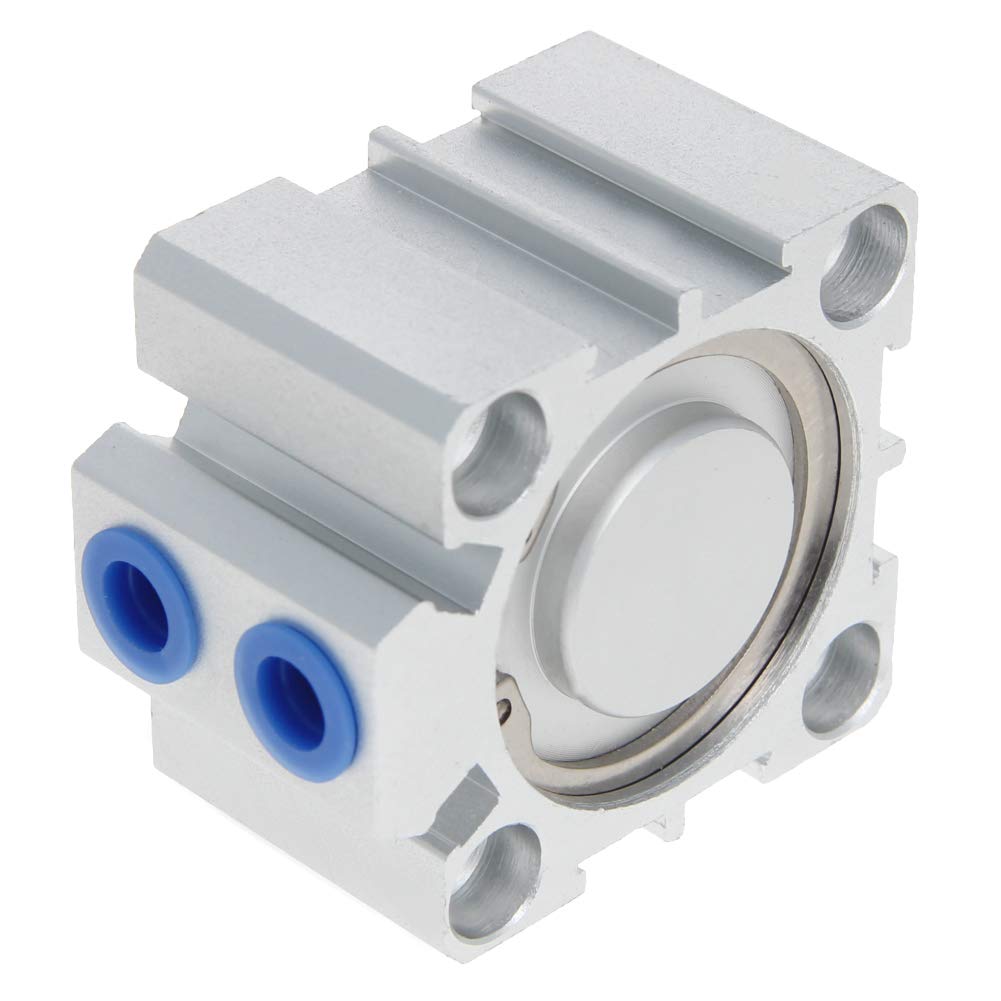  [AUSTRALIA] - Bettomshin 1Pcs 32mm Bore 25mm Stroke Pneumatic Air Cylinder, Double Action Aluminium Alloy 1/8PT Port Caliber Fitting MAL32x25 for Electronic Machinery Industry