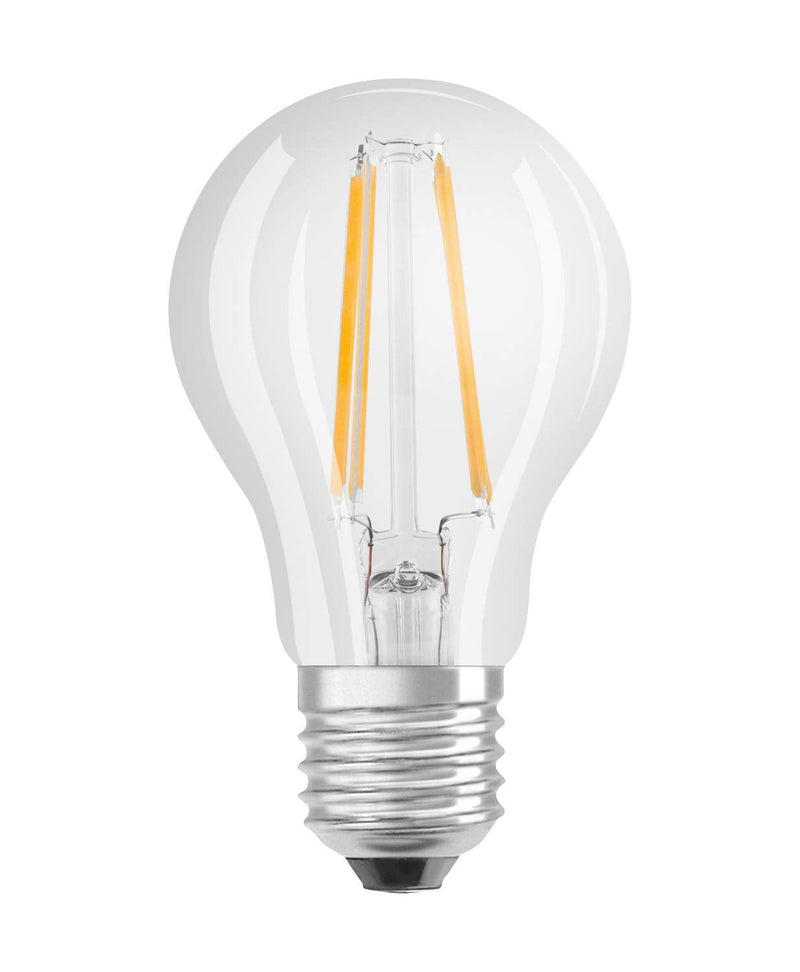  [AUSTRALIA] - Osram LED Base Classic A lamp, base: E27, warm white, 2700 K, 7 W, replacement for 60 W light bulb, clear, pack of 5