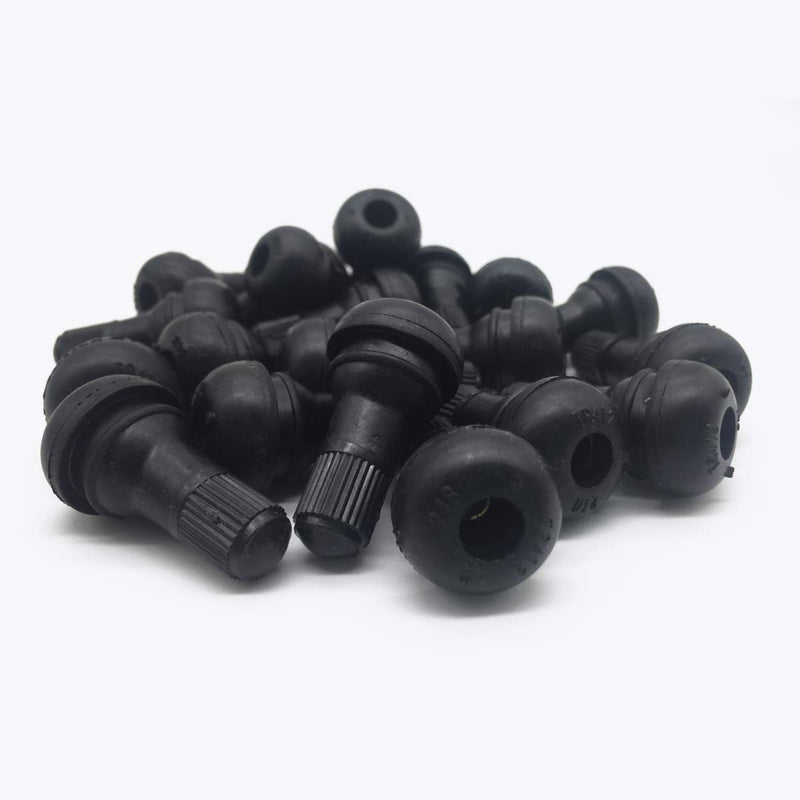 Lantee 20 Pcs Car/Motorcycle TR412 Rubber Tire Valve Stem Set for BMW Toyota Dodge GMC Infiniti Volvo Honda Jeep Chevrolet Mercedes Ford Chrysler Lexus Subaru - LeoForward Australia