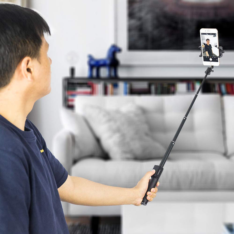  [AUSTRALIA] - Smatree Cellphone Selfie Stick Compatible for iPhone 13 12 11 pro Xs Max Xr X 8Plus 7, Android, Samsung Galaxy S22 S21 and More. NOT Tripod