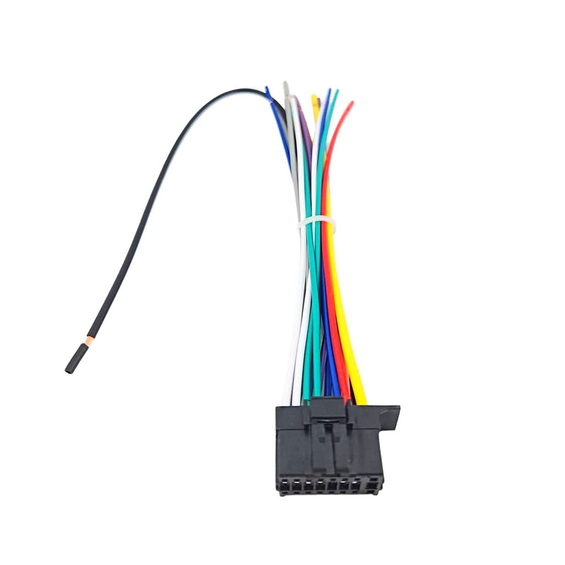  [AUSTRALIA] - Wire Harness Replacement for Kenwood Car Radio DDX376BT DDX396 DMX706S DPX503BT DPX540BT KDCBT360U KDCBT378U KDCX304 KMMBT250U KMMBT260U KMMBT325U KMMBT328U KMRD372BT KMRD378BT KMRM328BT KVT815DVD