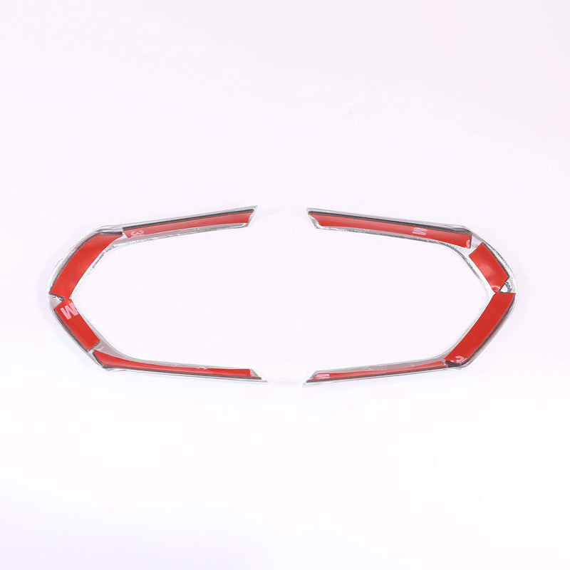  [AUSTRALIA] - YIWANG ABS Chrome Steering Wheel Button Decoration Frame Cover Trim 2pcs For BMW M3 M4 M5 1 3 series F52 F30 X5M