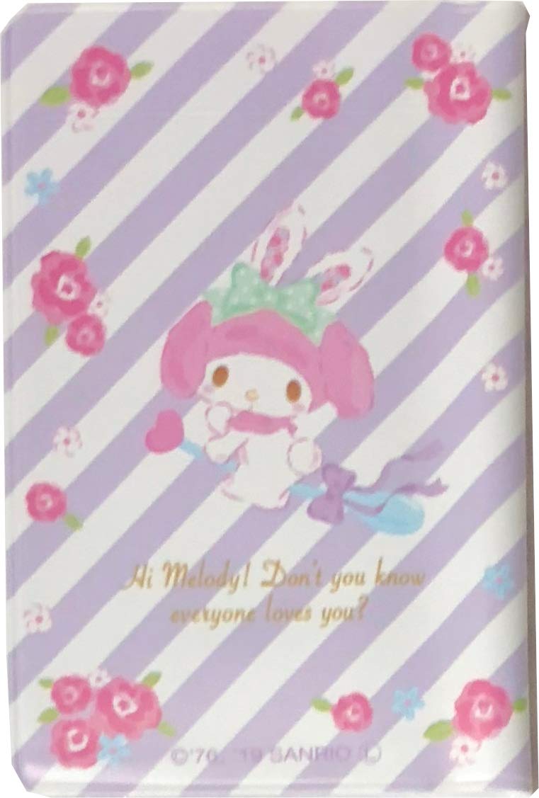  [AUSTRALIA] - Sanrio Hello Kitty My Melody Card File Case 8 Pocket 16 Sheets Storage (Rabbit Ears)