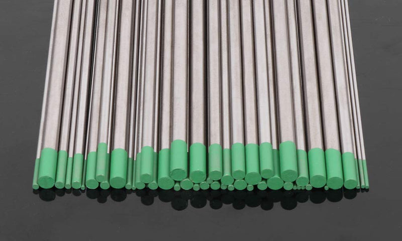 [AUSTRALIA] - TIG Welding Tungsten Electrode Pure Tungsten 3/32" x 7" (Green, EWP) 10-pk YESWELDER 3/32"
