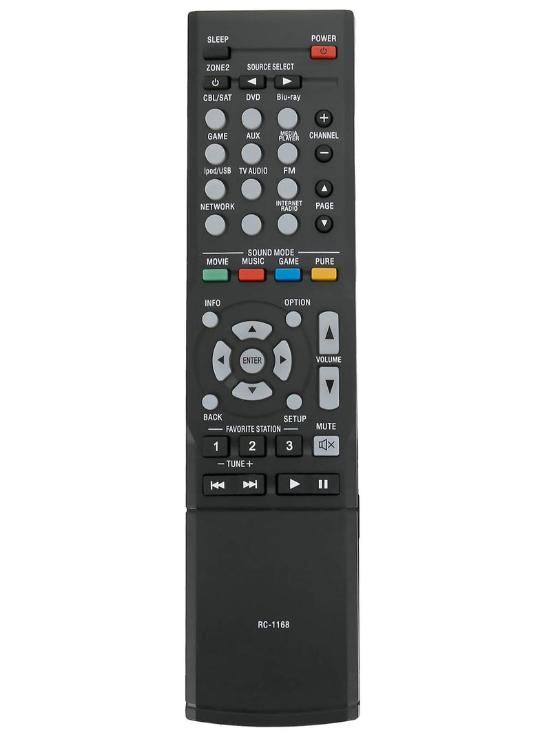 AIDITIYMI RC-1168 Remote Control Replace for Denon AV Receiver AVR-1713 RC-1169 AVR-1613 AVR1713 RC1169 AVR1613 - LeoForward Australia