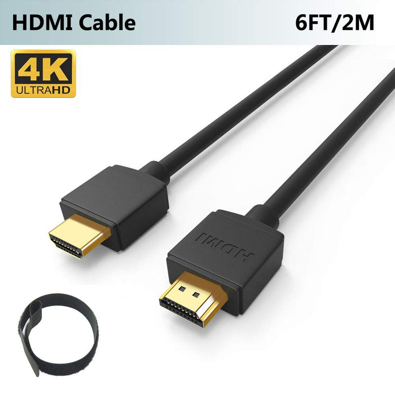  [AUSTRALIA] - FOINNEX HDMI Cable, Thin HDMI Cord, 6.6Ft 4K@30HZ, High-Speed HDMI1.4 Compatible with TV, Projector, Laptop, Nintendo Switch, PS3, Xbox