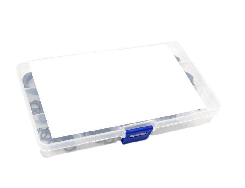  [AUSTRALIA] - HVAZI 290PCS C-Clips External Retaining Ring Assortment Kit(Black Alloy Steel)