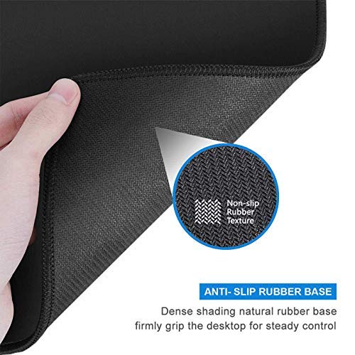 Extra Large Gaming Mouse Pad Jedi Lightsaber Custom Mousepad with Non-Slip Rubber Base,Stitched Edges Mouse Mat,Washable Desk Pad,Portable Computer Keyboard & Mice Combo Pads 35.4x15.7 Inch 90x40 XXL Lightsaber - LeoForward Australia