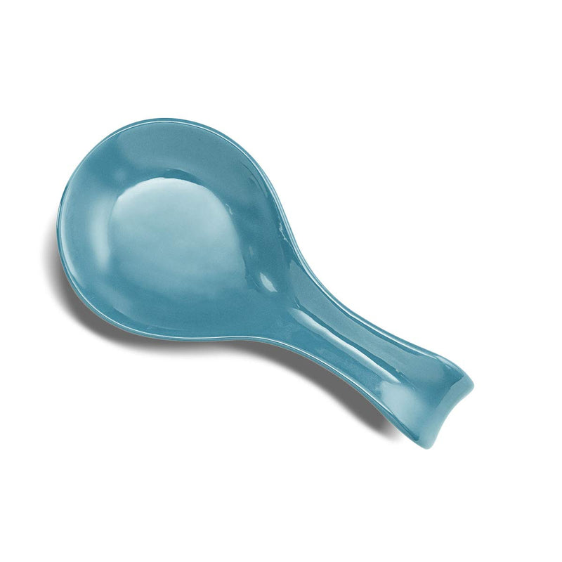  [AUSTRALIA] - Spoon Rests, Ceramic Make, by KooK, Light Teal, Set of 2, Blue