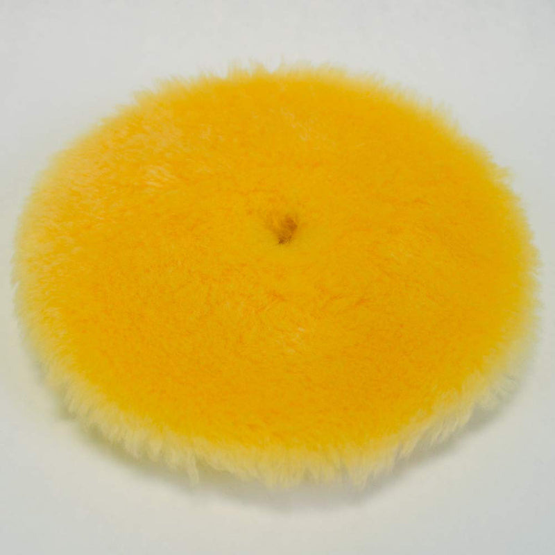  [AUSTRALIA] - Rupes Medium Yellow Wool Pad 145mm/ 5.75" (Single)