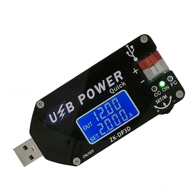  [AUSTRALIA] - DollaTek CNC USB TYPE-C DC DC Converter CC CV 4-13V to 1-30V 2A 15W Power Module Adjustable Regulated Power Supply QC2.0 3.0