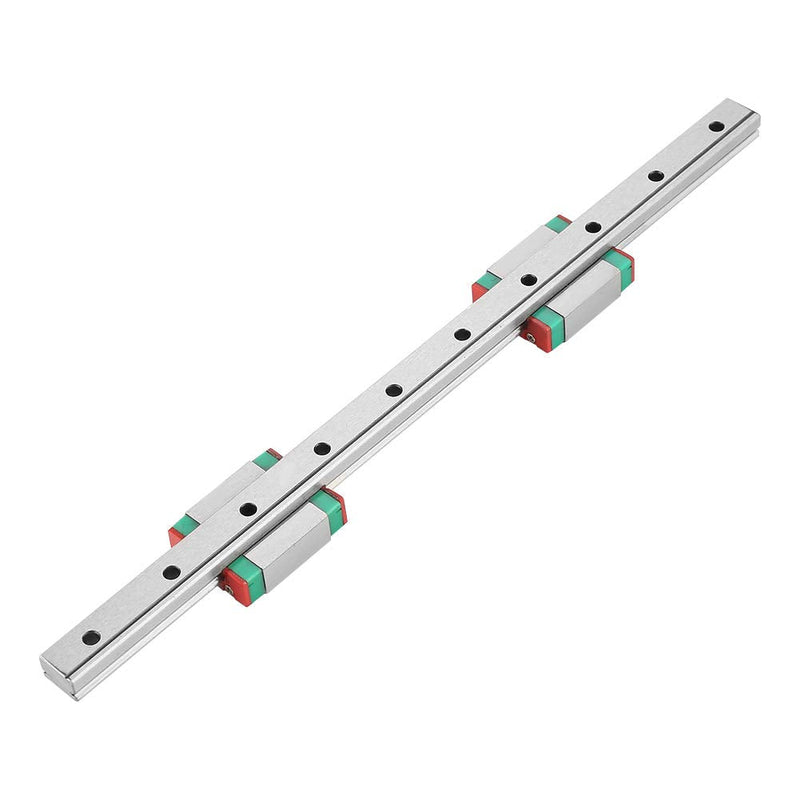  [AUSTRALIA] - Linear Guide Rail, 1pc 250mm MGN12 Miniature Linear Rail Guide Rail 12mm Width + 2pcs MGN12B Slide Blocks