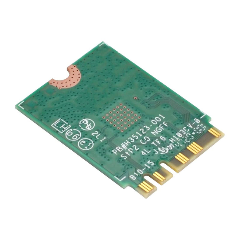  [AUSTRALIA] - ChenYang CY NGFF M.2 WLAN Card +BT 4.0 Network Adapter Dual Band Wireless 2.4G 5Ghz 433Mbps 3165AC NGFF 802.11AC WiFi 3165NGW Green 3165AC