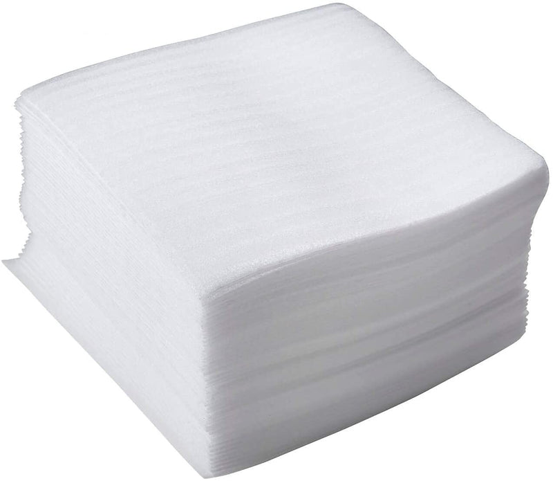  [AUSTRALIA] - 50 Cushion Foam Pouches 7-1/2" X 7-1/2", Protect Dishes, China, and Furniture, Packing Supplies, Packing Cushioning Supplies for Moving (50 Pack) (50 Count)