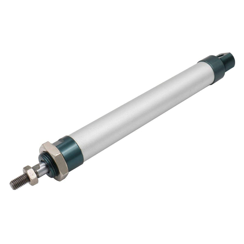  [AUSTRALIA] - Baomain Mini Air Cylinder MAL 20 X 125 Single Male Thread Rod Dual Action 20 Bore 125 Stroke