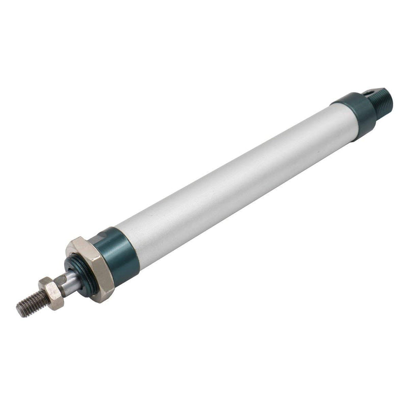 Baomain Mini Air Cylinder MAL 20 X 125 Single Male Thread Rod Dual Action 20 Bore 125 Stroke - LeoForward Australia