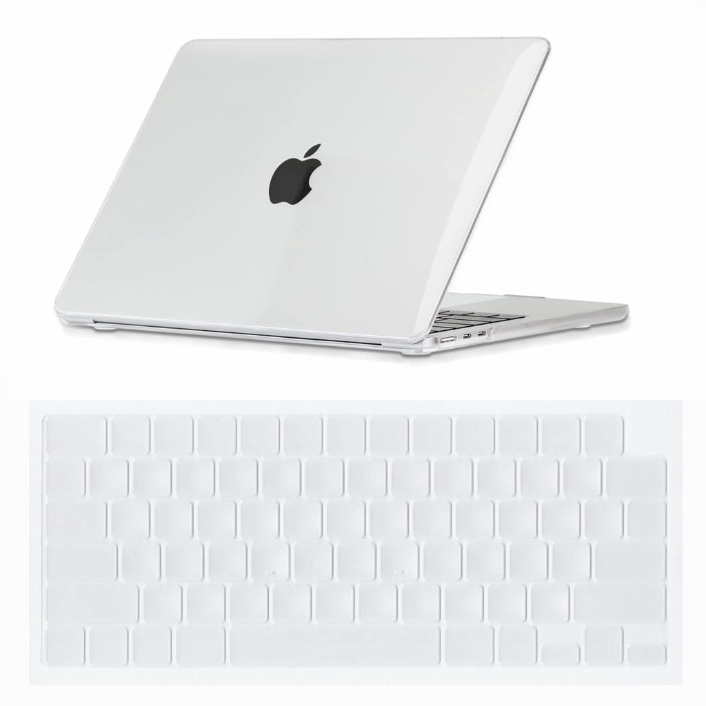  [AUSTRALIA] - Se7enline Compatible with MacBook Air 15 inch Case 2023 M2 Model A2941 Clear Crystal Hard Laptop Cover for Mac Air 15.3-inch New Air &TPU Keyboard Protector,Clear 15.3 inch Crystal Clear