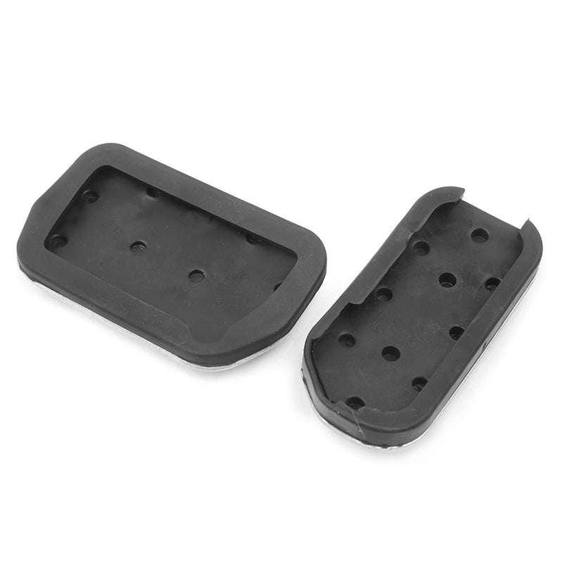  [AUSTRALIA] - LIUYE No Drill Anti-Slip Gas Brake Pedal Cover for Toyota Corolla 2014-2017 (Automatic Transmission)