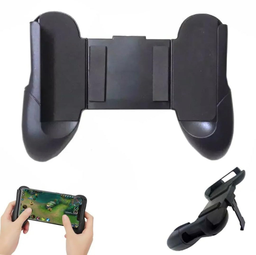  [AUSTRALIA] - Portable 4-7 inch Mobile Phone Support Game Controller Grip Game Holder Handle with Bracket