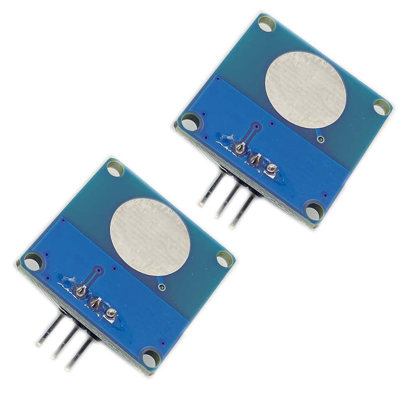  [AUSTRALIA] - Kiro&Seeu 2PCS TTP223 Digital Touch Sensor Capacitive Switch Button Module Compatible with Ar-duino PIC DIY TTP223B, TP223B-MD-2P