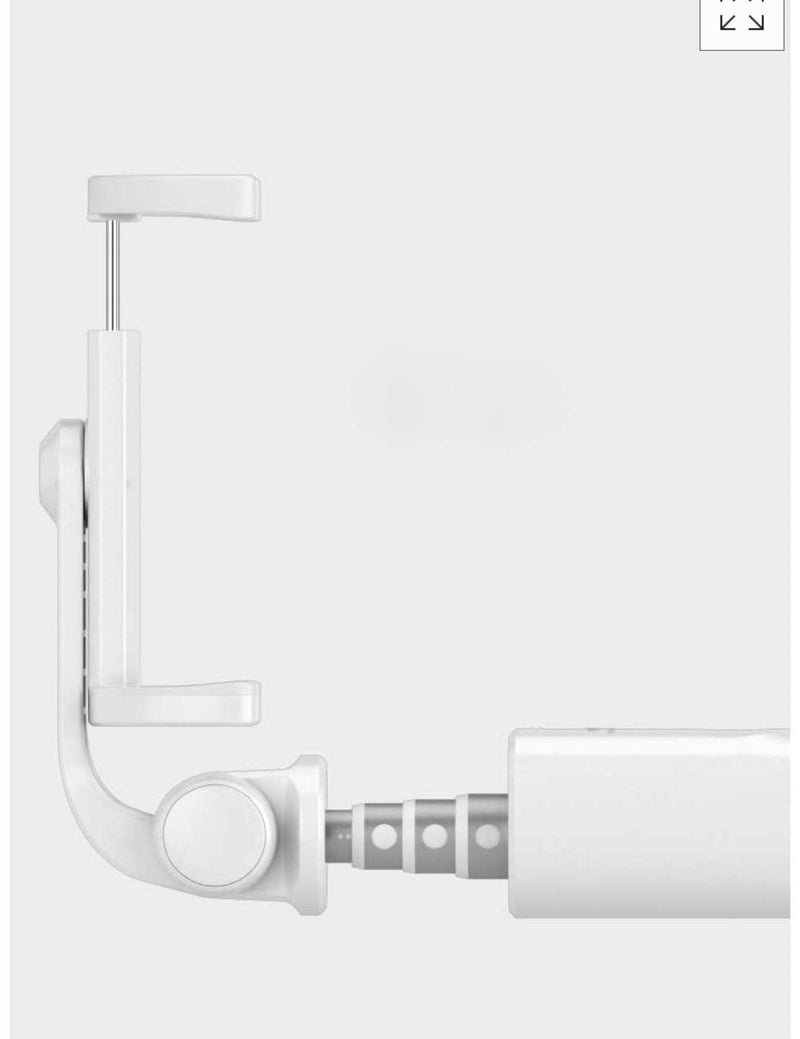 [AUSTRALIA] - Pokanic Selfie Stick Tripod with Wireless Remote Controller Pouch Extendable Adjustable Stand Mount Light-Weight V-Log Compatible with All Apple iPhone, Samsung Galaxy (White) White