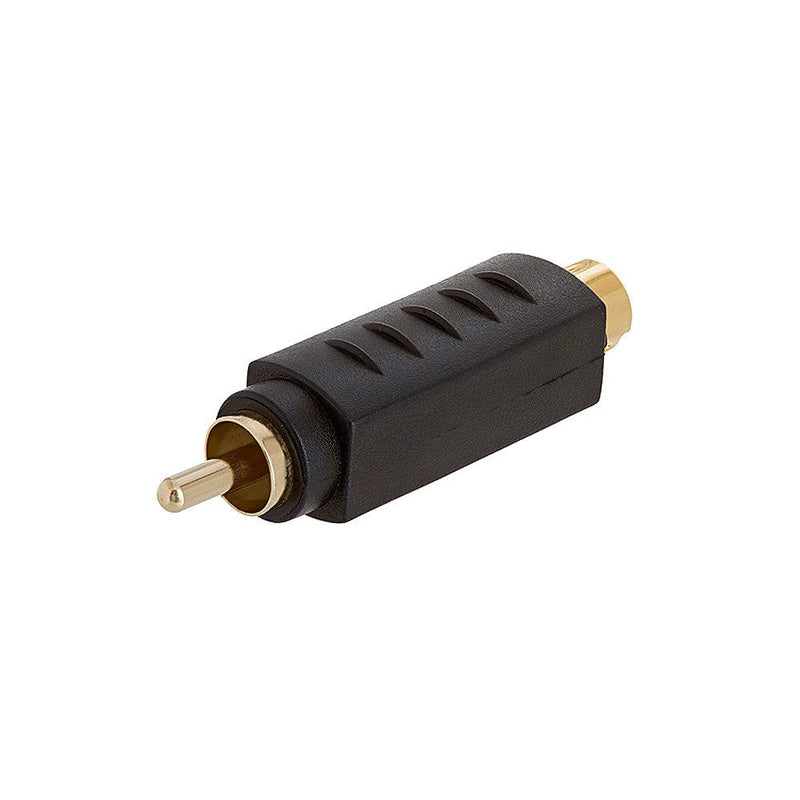  [AUSTRALIA] - Cmple - S-Video 4-Pin Male Plug to RCA Male Plug Video Adapter -Video Male to RCA Male Adapter VHS Gold Plated Contacts Converter S-VHS Male to RCA Male Connector - 10 Pack S-VHS 4Pin Plug to RCA Plug