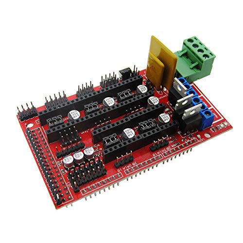  [AUSTRALIA] - Treedix RAMPS 1.4 Control Panel 3D Printer Control Board Reprap Control Board RAMPS 1.4 Mega Shield Compatible with Arduino Mega 2560