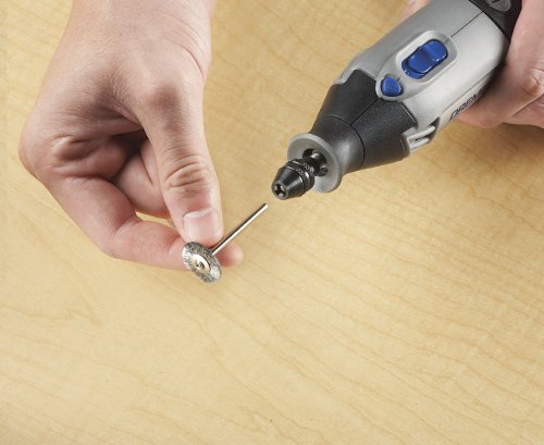  [AUSTRALIA] - Dremel 4486 Keyless Chuck, ideal for 1/32” (0.8mm) to 1/8” (3.2mm) Shank Rotary Tool Accessories , Silver