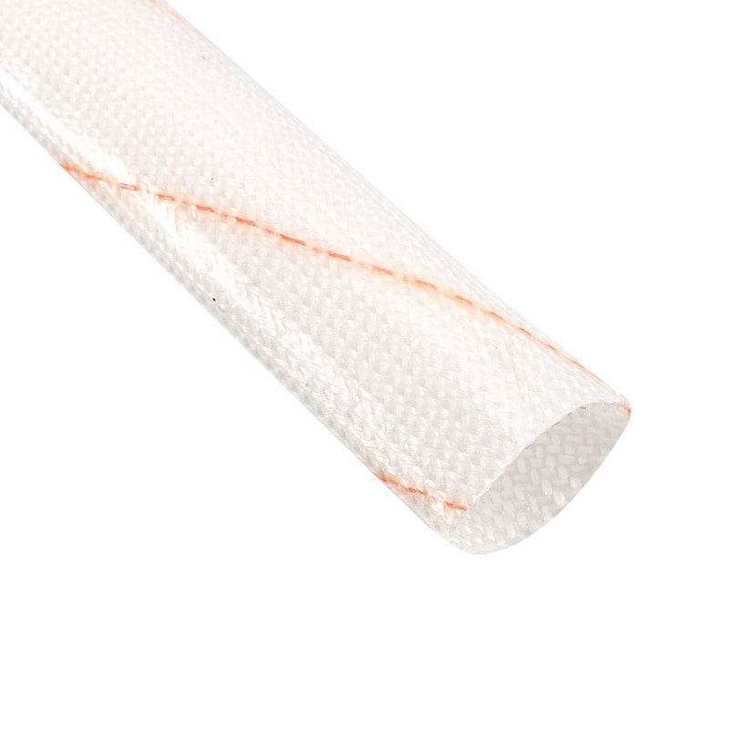  [AUSTRALIA] - uxcell Insulation Braided Sleeve, 3.3Ft-18mm Polyethylene Resin Fiberglass Sleeve