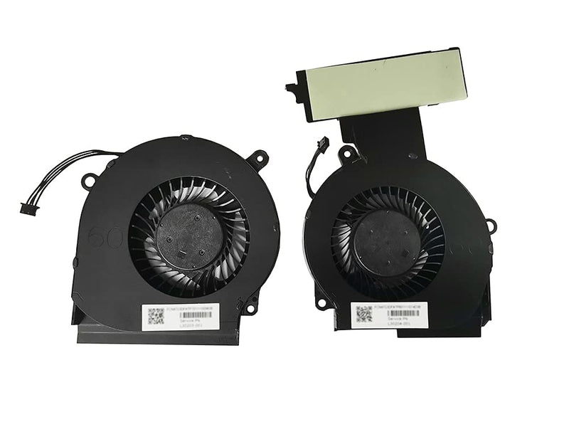  [AUSTRALIA] - Eclass New Laptop CPU & GPU Cooling Fan US for HP OMEN 15-dc 15-dc0000 15-dc1000 15-dc2000 15t-dc000 15t-dc100 CTO L30203-001 L30204-001 Notebook Series