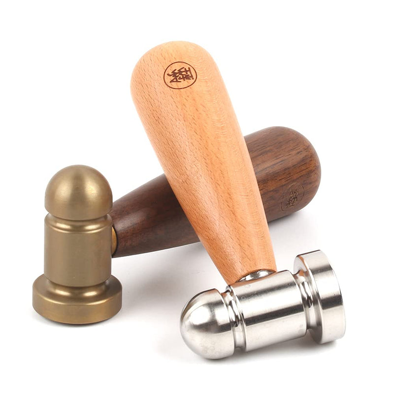  [AUSTRALIA] - Monoceros Chubby Hammer Ball Hammer Copper Hammer Mini Hammer (Stainless steel) Stainless steel