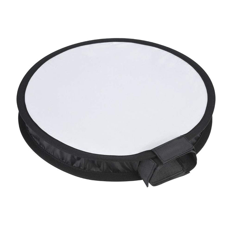  [AUSTRALIA] - Portable Round Softbox, 40CM Foldable Round-Shape Speedlite Softbox Diffuser for Camera Flash Light Phototgraphy Accessories