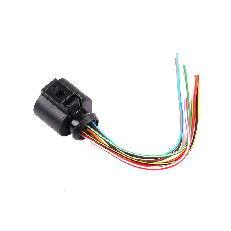 Cooling Fan Control Module Pigtail Connector Plug 6 Pin Fit For Audi VW 1J0973713 1J0 973 713 - LeoForward Australia