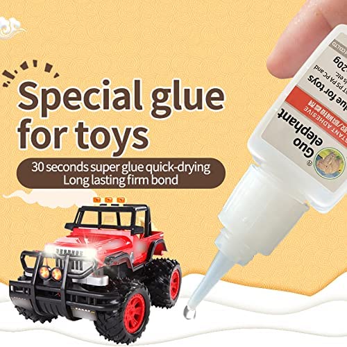  [AUSTRALIA] - YUE 20g Toy Glue,Craft Glue,Toy Craft Glue Quick Dry Clear,Instant Super Glue for Toy,Toy Model,Craft,DIY,Metal, Plastic, Rubber, Wood, Leather,Card Making,Photo,Model,Decor,Crystal,Scrapbooking