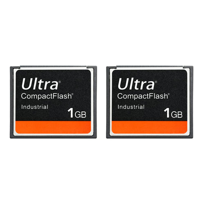  [AUSTRALIA] - 1GB Ultra Compact Flash Memory Card Industrial CF Card for SLR Camera Card 1GB (2 Pack)